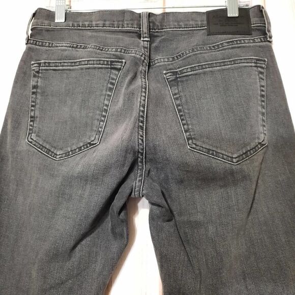 Abercrombie & Fitch Jeans Men's‎ 30/30  Gray Straight Leg Slim Stretch - Picture 4 of 6